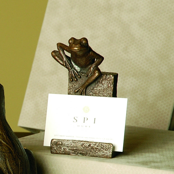 Frog Card Holder - Seven Dolphins