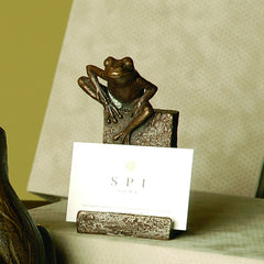 Frog Card Holder - Seven Dolphins