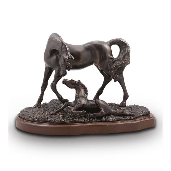 Horse and Colt Desktop Decor - Seven Dolphins