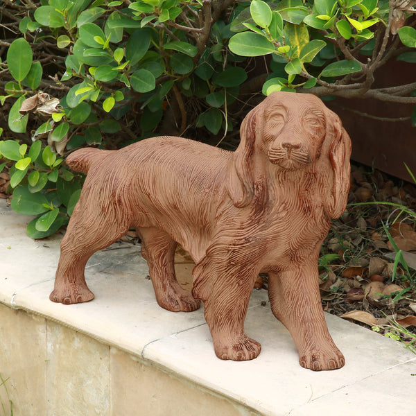 Retriever Puppy Sculpture (Dog - Seven Dolphins