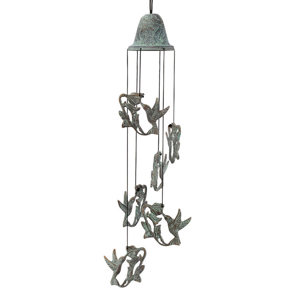 Hummingbird Windchime (BP15156) - Seven Dolphins