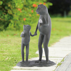 Frogs Garden Sculpture Summertime Treat