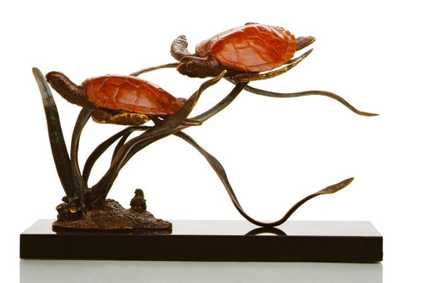 Sea Turtle Sculpture Lover
