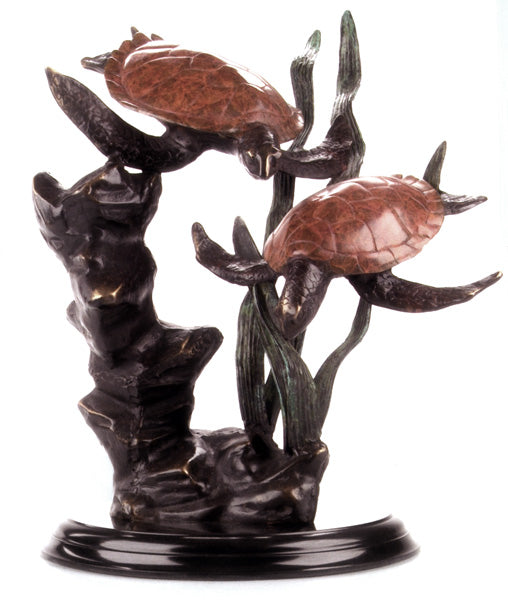 Sea Turtles Sculpture Signature Series