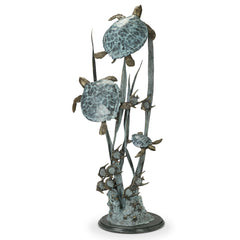 Sea Turtles Trio Seascape Spectacular