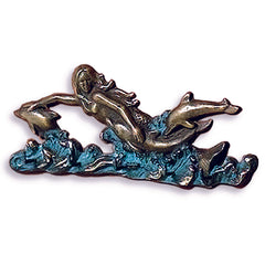 Mermaid and Dolphin Key Hook
