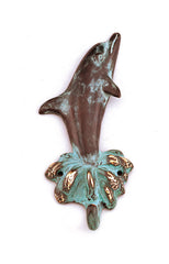 Dolphin Coat Hook Leaping