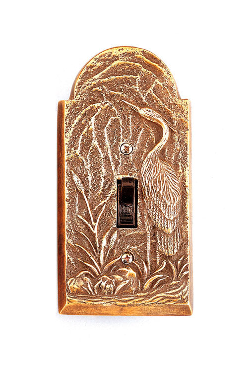 Crane Single Switch Cover - Seven Dolphins