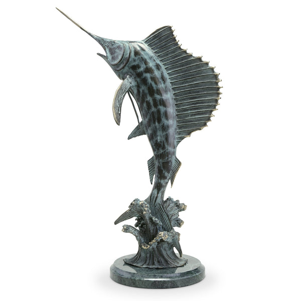 Sailfish Sculpture Fighting Trophy