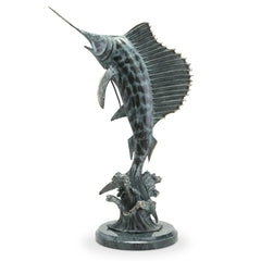 Sailfish Sculpture Fighting Trophy