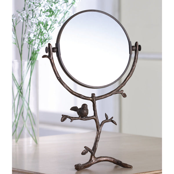 Sparrow Table Mirror Sculpture