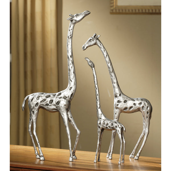 Giraffe Family Sculptures Set of 3