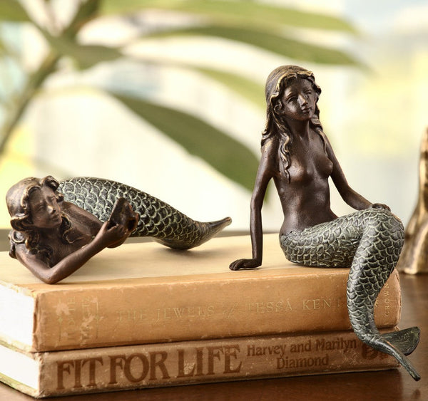 Mermaid Shelf Sitters Set of 2