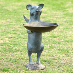 Pig Winged Birdfeeder