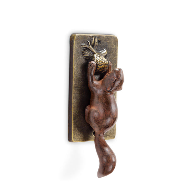 Squirrel Sculpture Doorknocker