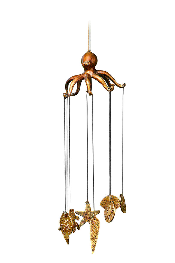 Octopus and Seashell Wind Chime