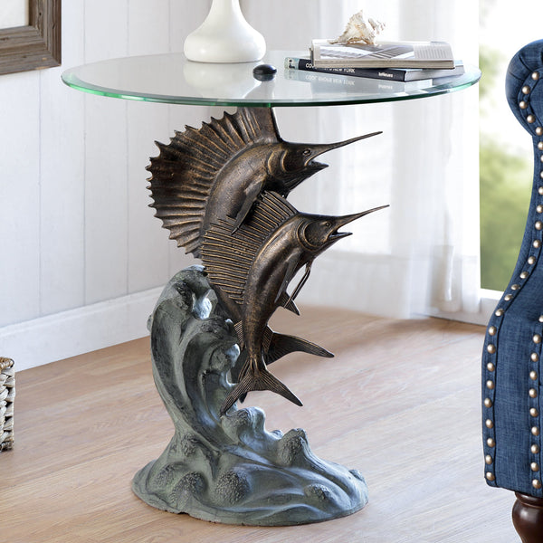 Marlin and Sailfish End Table