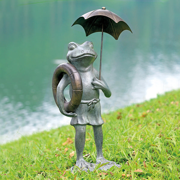 Frog Pool Partner Garden Sculpture