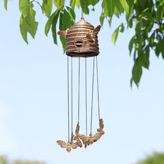 Bee and Beehive Wind Chime