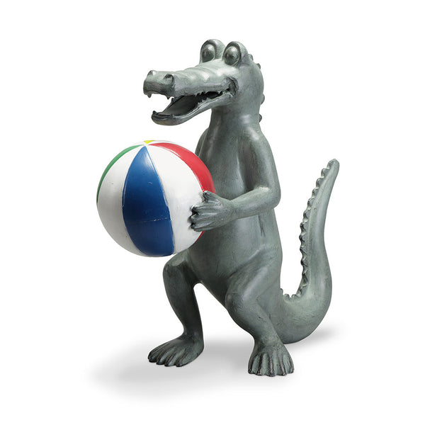 Gator Beach Play Garden Sculpture