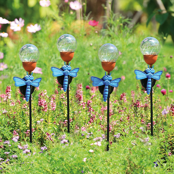 Dragonfly LED Light Garden Stake
