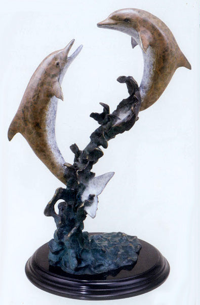 Dolphins Sculpture Signature Series