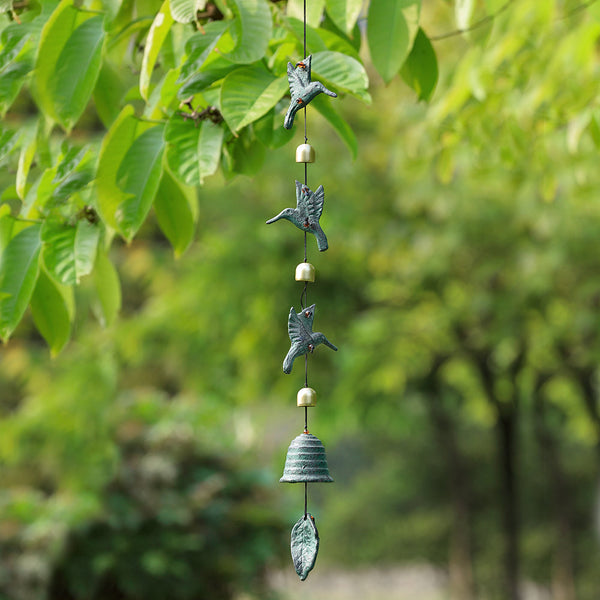 Hummingbird Trio Windchimes
