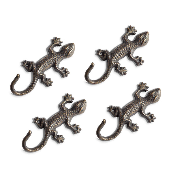 Gecko Wall Hooks Set of 4