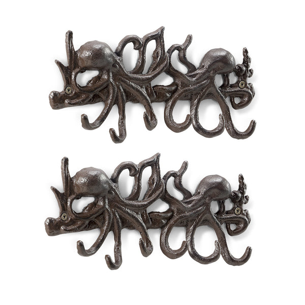 Octopus Tango Wall Hooks Set of 2