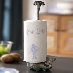 Whale Spouting Paper Towel Holder