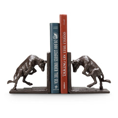 Bull Fighting Bookends Pair