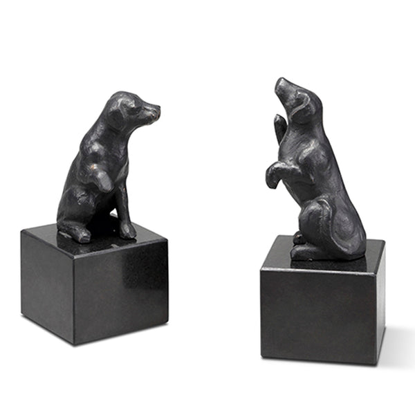 Labrador Loving Bookends Pair