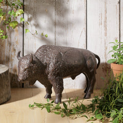 Buffalo Sculpture Prairie Strider
