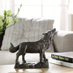 Wolf Sculpture Moonlight Howler