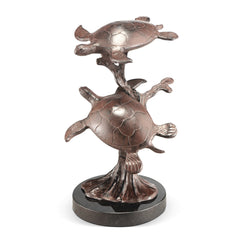 Sea Turtles Current Riders Sculpture