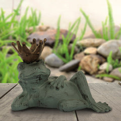 Frog Prince Lazy Bird Feeder