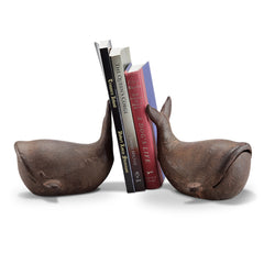 Whale Bookends Pair