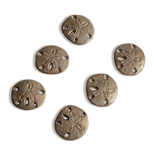 Sand Dollar Minimals Set of 6 Sculpture