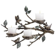 Bird and Branch Wall Candle Holder