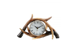 Antler Table Clock - Seven Dolphins