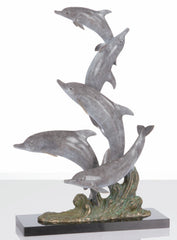 Dancing Dolphins Sculpture
