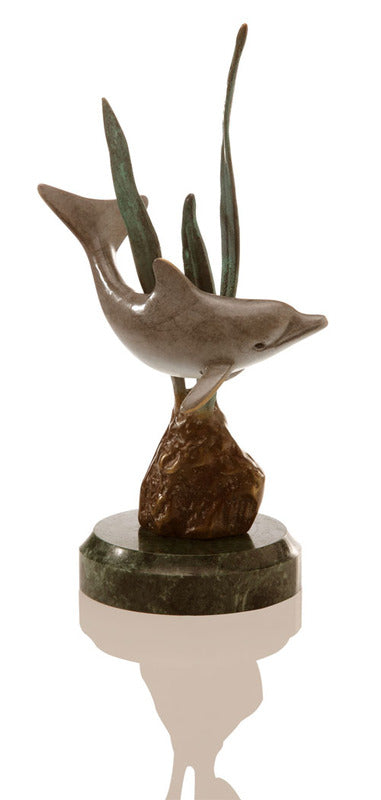 Dolphin Figurine Seaside Swimmer