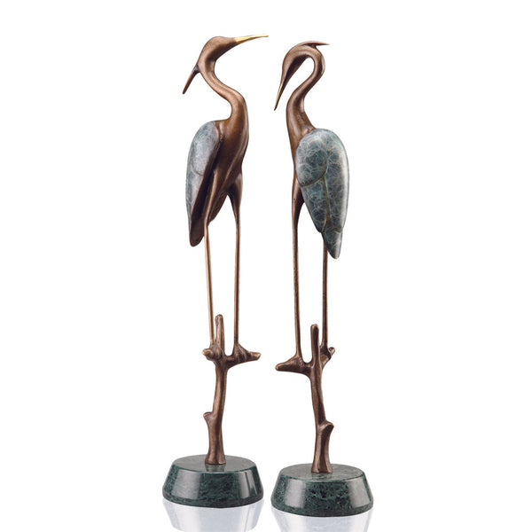 Heron Pair Wetlands Sculpture