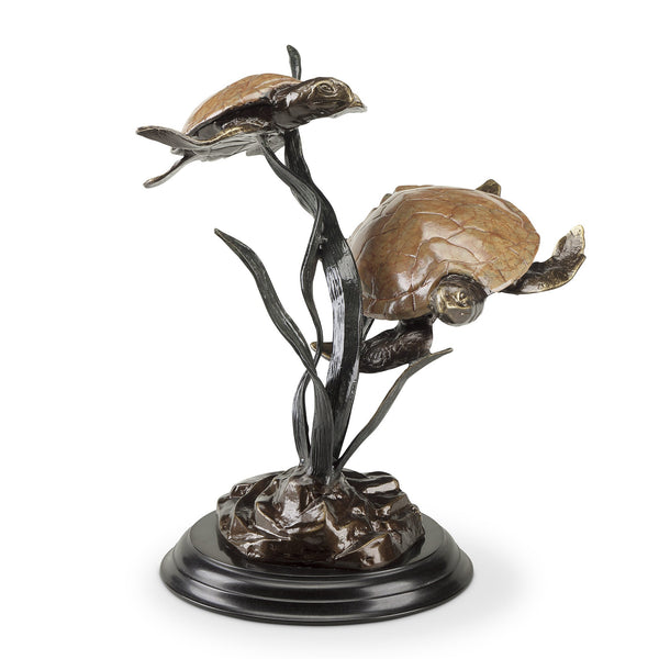 Sea Grass Tango Sculpture Cast Aluminum