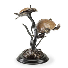 Sea Grass Tango Sculpture Cast Aluminum