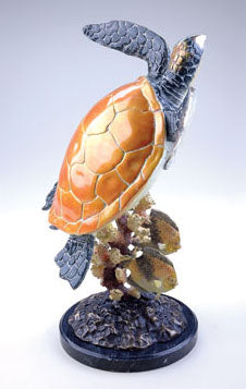 Sea Turtle Sculpture One-of-a-Kind