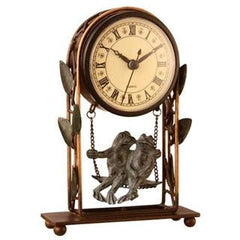 Clock Romancing Frogs