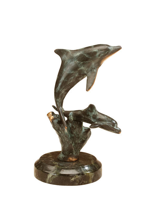Dolphin Sculpture Mother and Baby