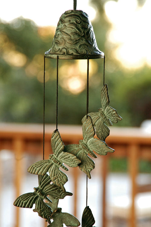 Butterfly Wind Chime - Seven Dolphins