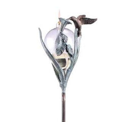 Hummingbird Oil Lamp and Stake - Seven Dolphins
